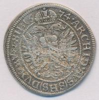 Német Államok / Szilézia 1674SHS 6kr Ag "I. Lipót" (3,33g) T:1-,2 German States / Silesia ...