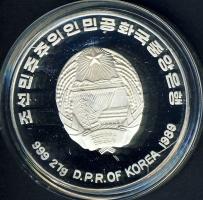 Észak-Korea 1989. 500W Ag "Barcelonai olimpia-diszkoszvetés" T:PP