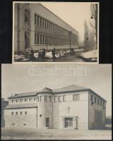 Salgótarján, ferences rendház és egy másik épület, 6 db fotó, 12×17 és 23×17 cm