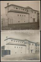 Salgótarján, ferences rendház és egy másik épület, 6 db fotó, 12×17 és 23×17 cm