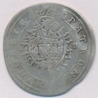 1663K-B 15kr Ag "I. Lipót" (5,49g) T:2-,3 
Huszár: 1423., Unger II.: 1058
