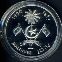 Maldív-szigetek 1990. 250R Ag "Olimpia-Úszás" T:PP