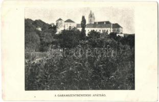 Garamszentbenedek, Sankt Benedikt, Sväty Benadik, Hronsky Benadik; apátság / abbey