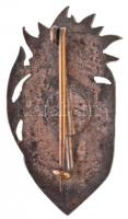 ~1930. "SGA 1879" zománcozott túra jelvény (17x33mm) T:2