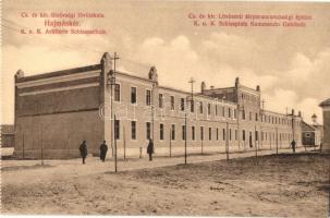Hajmáskér, Cs. és kir. tüzérségi lövőiskola lövészeti térparancsnoksági épülete