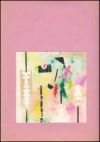 Németh Ami (?-?): Kollázsok, 3 db, 29×21 cm