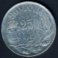 Románia 1946. 25.000L Ag T:2/3