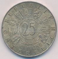 Ausztria 1957. 25Sch Ag "800 éves a Mariazelli kegytemplom" T:1-,2 
Austria 1957. 25 Schi...