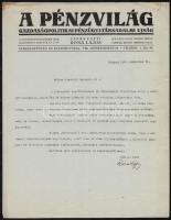 1913-1931 3 db újság fejléces levélpapírjára írt levél ("Magyarország" szerkesztősége, Mag...