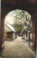 1912 Ada Kaleh, Török utca / Türkische Gasse / Turkish street