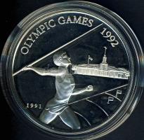 Szamoa 1991. 10T Ag "Olimpia-gerelyhajítás" T:PP