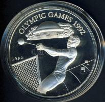 Szamoa 1992. 10T Ag "Olimpia-súlydobás" T:PP