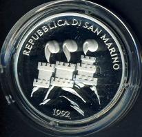 San Marino 1992. 1000L Ag "Olimpia" T:PP