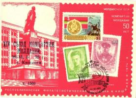 10 db főleg MODERN bélyeg és posta motívumlap / 10 mostly modern stamp and post themed motive postca...