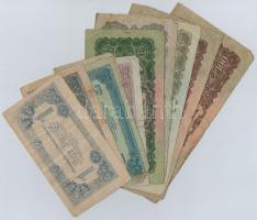 1944. 1P-100P (10x) "A Vörös Hadsereg Parancsnoksága" T:III,III-