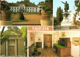 11 db MODERN képeslap a nagycenki Széchenyi kastélyról / 11 modern Hungarian postcards from Nagycenk...