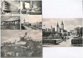 30 db MODERN fekete-fehér felvidéki (szlovák) városképes lap / 30 modern black and white Slovakian t...