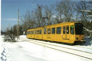 15 db modern budapesti villamos motívumlap / 15 modern tram motive cards from Budapest