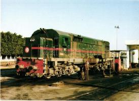 20 db modern külföldi vasút és vonat motívumlap / 20 modern Worldwide railways and trains motive car...