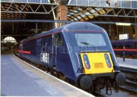 20 db modern külföldi vasút és vonat motívumlap / 20 modern Worldwide railways and trains motive car...