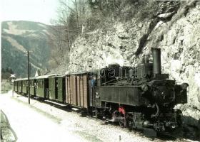 12 db modern külföldi gőzmozdony motívumlap / 12 modern Worldwide locomotive and train motive cards