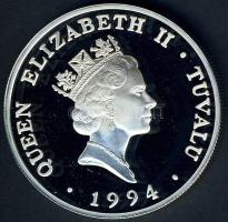 Tuvalu 1994. 20$ Ag "Labdarúgó VB" T:PP