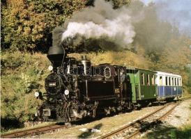 15 db modern magyar keskeny nyomtávú vasút motívumlap; gőzmozdony, kisvasút, erdei vasút, stb. / 15 ...