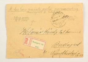 1944 A m. kir. honvéd műszaki szertár parancsnokságának felszólítása tartalékos honvéd részére szárm...