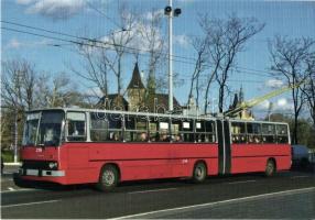 10 db modern magyar trolibusz motívumlap / 10 modern Hungarian trolley, trolleybus motive cards