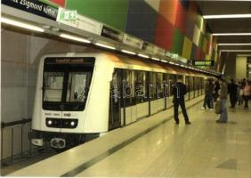 9 db modern budapesti metro motívumlap / 9 modern subway motive cards from Budapest