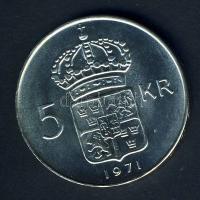 Svédország 1971. 5K Ag T:1-/2+