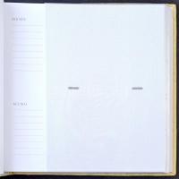 Térképes fedelű képeslapalbum 200 férőhellyel / Postcard album for 200 cards