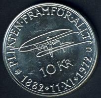 Svédország 1972. 10K Ag "VI.Gusztáv 90. születésnapja" T:2+