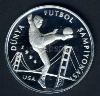 Törökország 1993. 50.000L Ag "Labdarúgó VB" T:PP