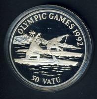 Vanuatu 1992. 50V Ag "Olimpia-kenu" T:PP