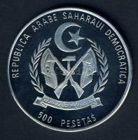 Saharawi 1996. 500P Ag "Labdarúgó VB" T:PP