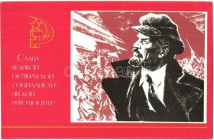 Lenin - 4 db modern képeslap / 4 modern postcards