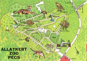 20 db modern térkép motívumlap / 20 modern map motive cards