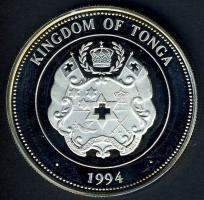 Tonga 1994. 1P Ag "Labdarúgó VB" T:PP