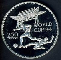 Mongólia 1994. 250T Ag "Labdarúgó VB" T:PP
