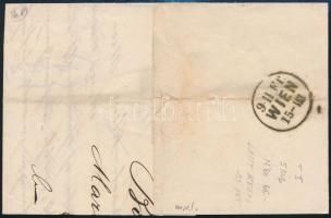 15kr on cover "MA(ROSVÁ)SÁRHELY" 15kr II levélen "MA(ROSVÁ)SÁRHELY"