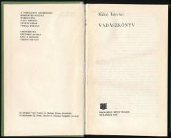 Mikó István: Vadászkönyv. Bukarest, 1984. Kriterion. Kiadói félvászon-kötés