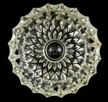 Üveg hamutál, hibátlan, d: 17,5 cm