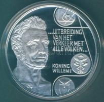 Hollandia 1992. 25Ecu Ag "I. Vilmos" T:PP R!