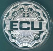 Hollandia 1993. 25Ecu Ag "Leeghwater" T:PP R!