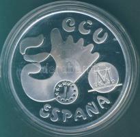 Spanyolország 1992. 5Ecu Ag "Madrid Európa kultúrális fővárosa" T:PL