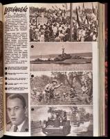 1958 Érdekes Újság. III. évf. 1-26. sz. Fél évfolyam. Kissé kopottas félvászon-kötésben