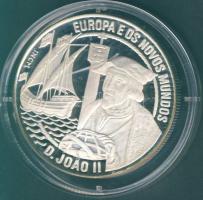 Portugália 1992. 25Ecu Ag "Dias-hajó" T:PP