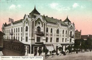 1912 Debrecen, Kölcsönös Segélyező Egylet palotája