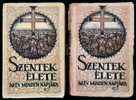 Schütz Antal: Szentek élete. 1-4. köt. Bp., 1933, Szent István Társulat. Példányonként változó kötés...